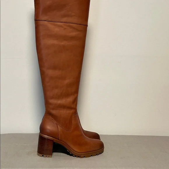 Vince Camuto Dasemma Heeled Over-Knee boots - Warm Carmel - Picture 1 of 8